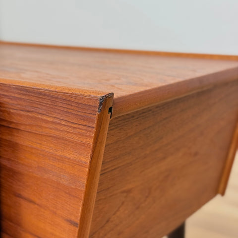 Side table / Sewing table in teak, 1950s-60s, Denmark